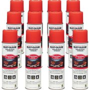 Rust-Oleum Precision Line Marking Paint, 20 oz, Safety Red, Water -Based RST203038CT